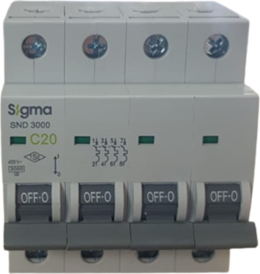 4X20A C/3ka W Otomatik Sigorta (6ADET)