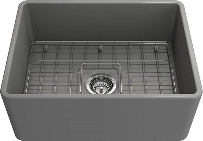 Bocchi Lavello Mutfak Eviyesi 60 cm Mat Gri 1137-006-0120-03