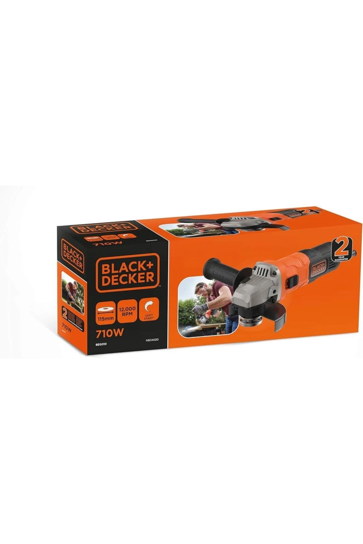 BEG010-QS 710W Avuç Taşlama Makinesi