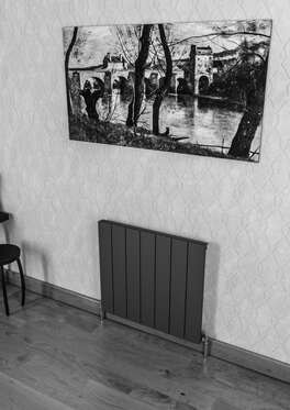 Drama Yatay Alüminyum Radyatör 660X600 Pütürlü Antrasit (7946)