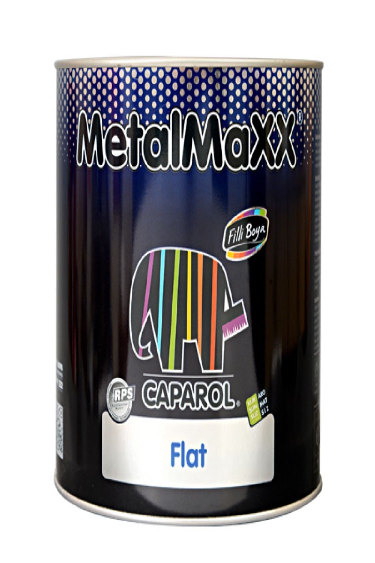 Metalmaxx Direk Pas Üstü Metal Boya 2,5 L. Mat Siyah