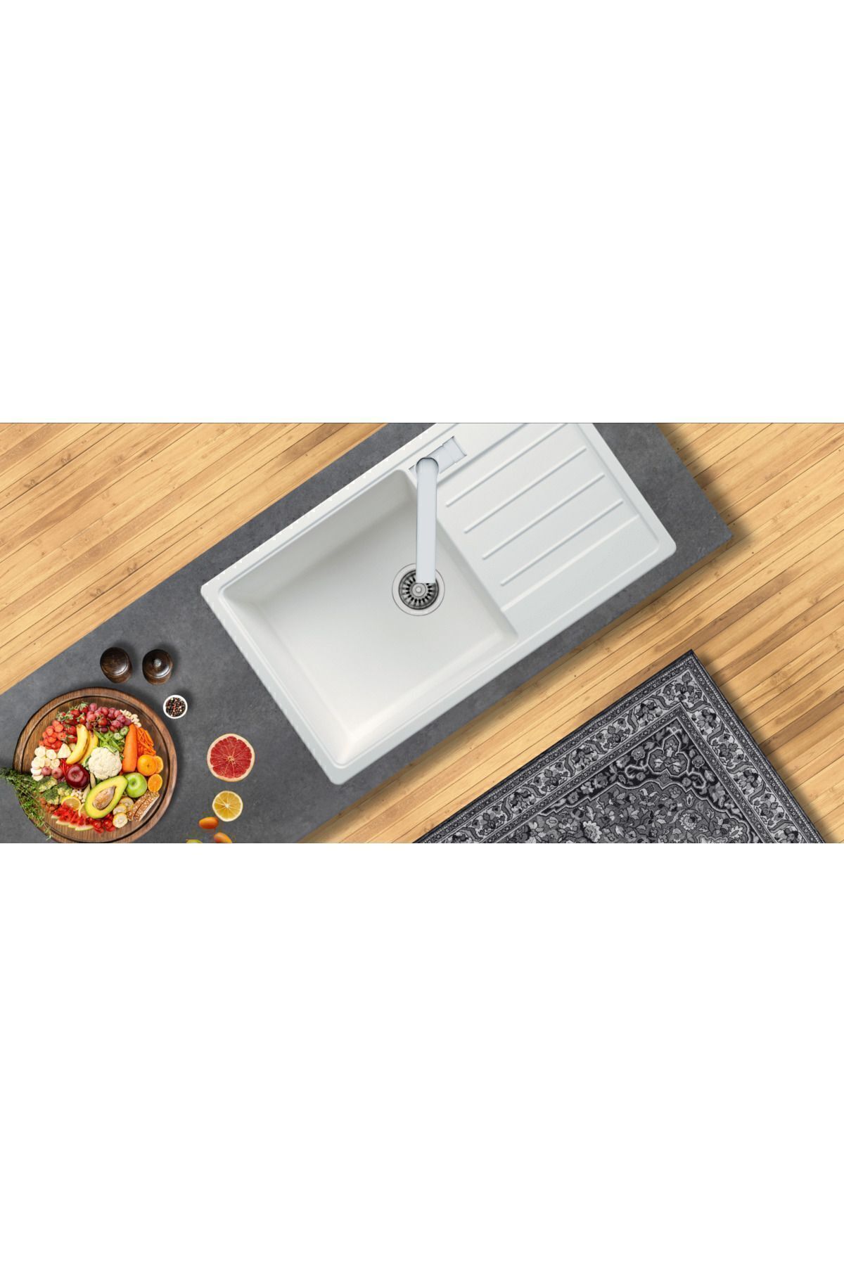 Granit Evye Myra Series White (BEYAZ)