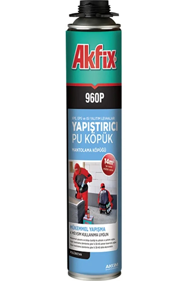 960p Tabancalı Mantolama Köpüğü 750 ml 14m2