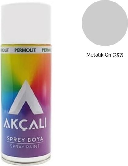 Sprey Boya 357 Metalik Gri 400 Ml.