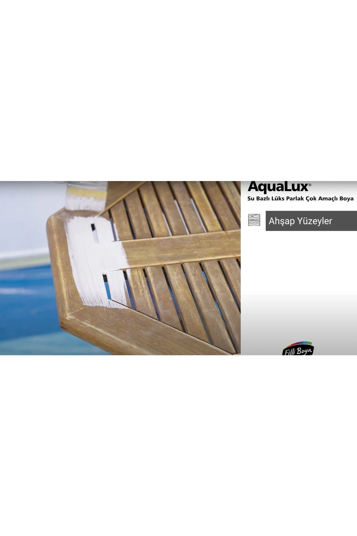 Filli Aqualux Çok Amaçlı Ahşap Metal Cam Plastik Seramik Boyası 2.5lt Rose