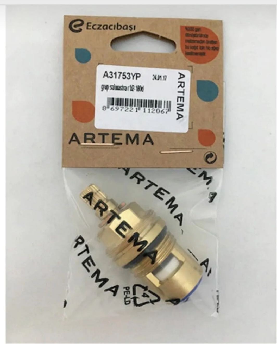 Vitra-Artema Ankastre Stop Valf Tamir Seti