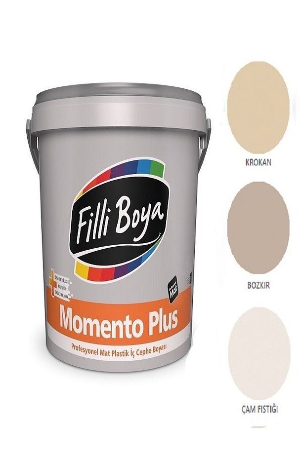 Momento Plus Profesyonel Mat Plastik Iç Cephe Boyası 2.5lt (çam Fıstığı)