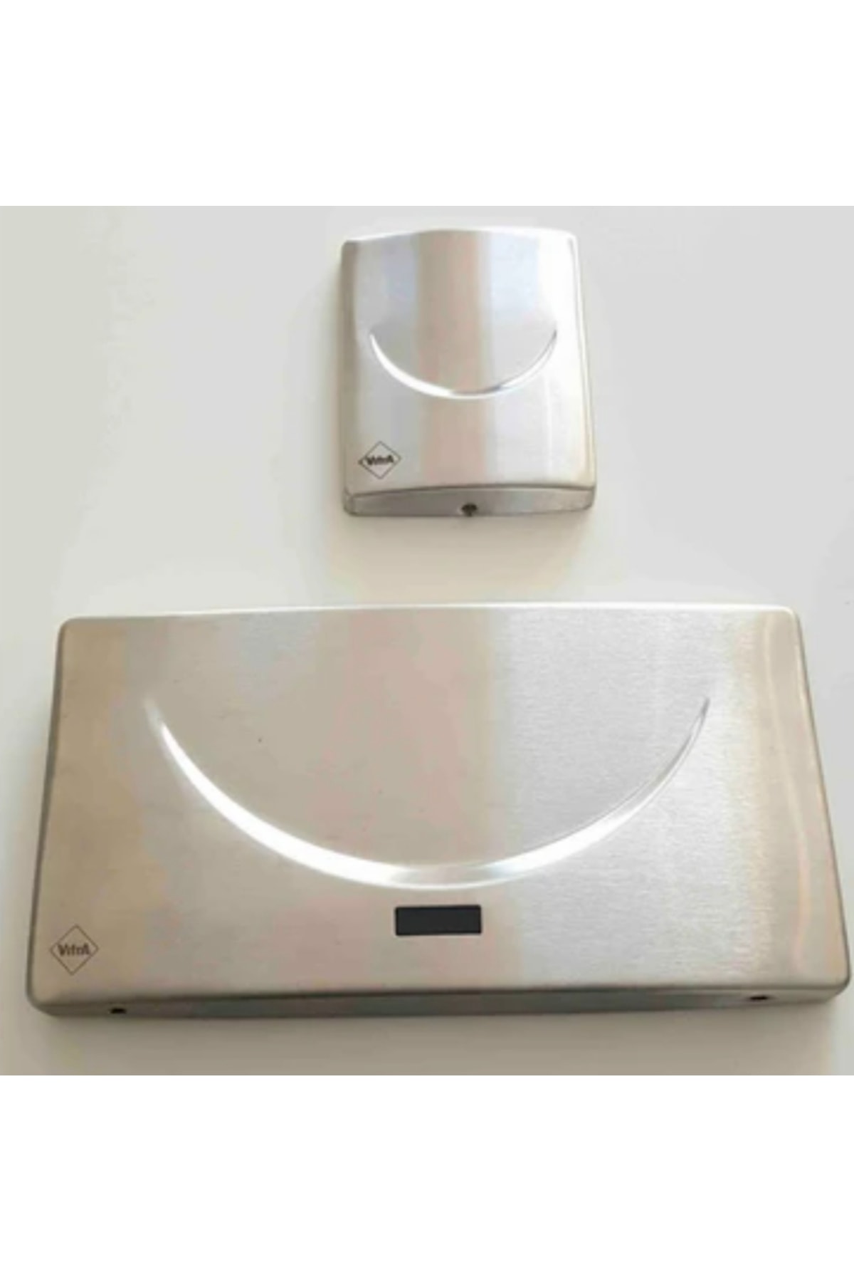 792-4030 Fotoselli Kumanda Paneli Saten Krom - 792 Kodlu Eski Tip Gömme Rezervuarlara Uyar