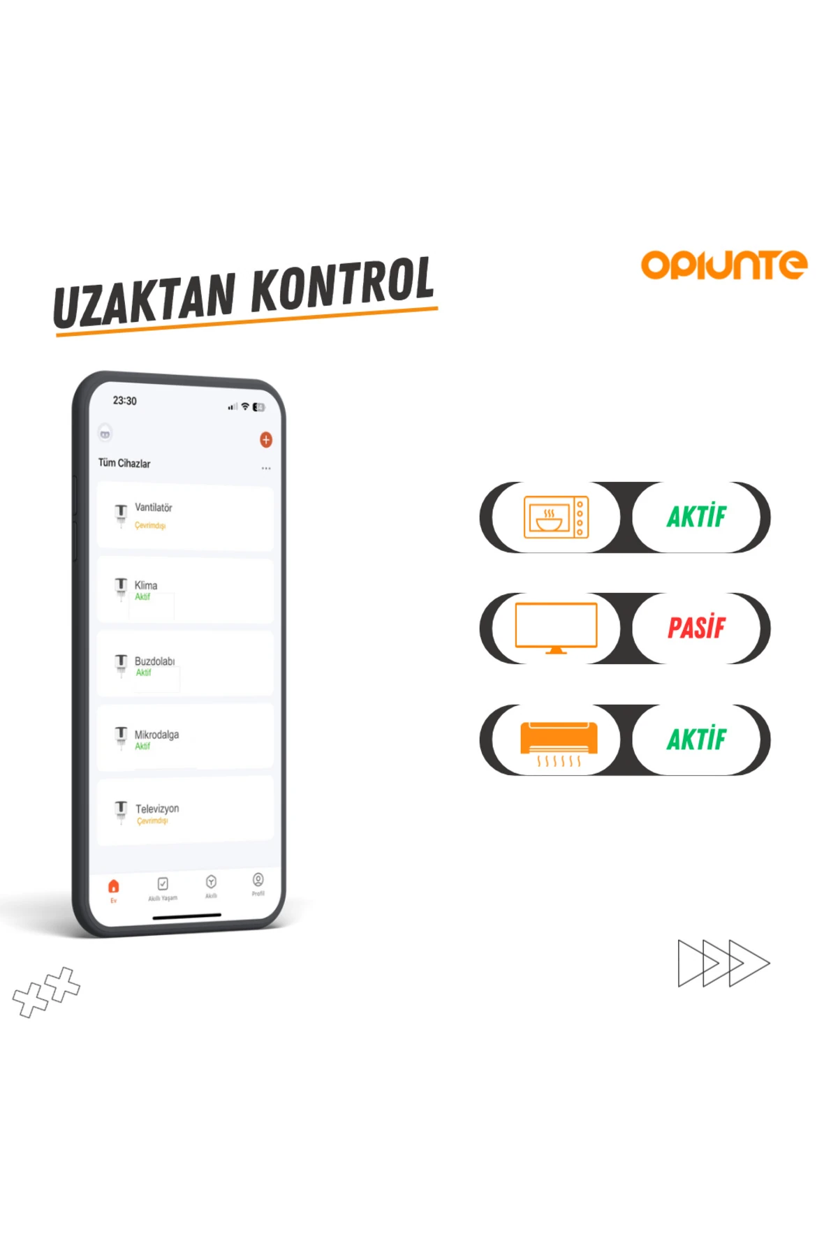 Akıllı Kablosuz Türkçe Uygulamalı Wifi Priz Telefon Kontrollü Enerji Tasarrufu Takibi