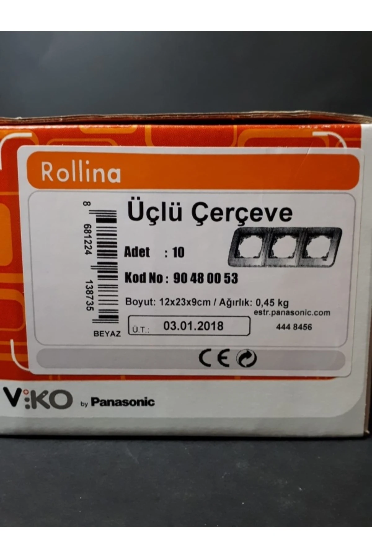 Viko Rollina 3 Lü Çerçeve