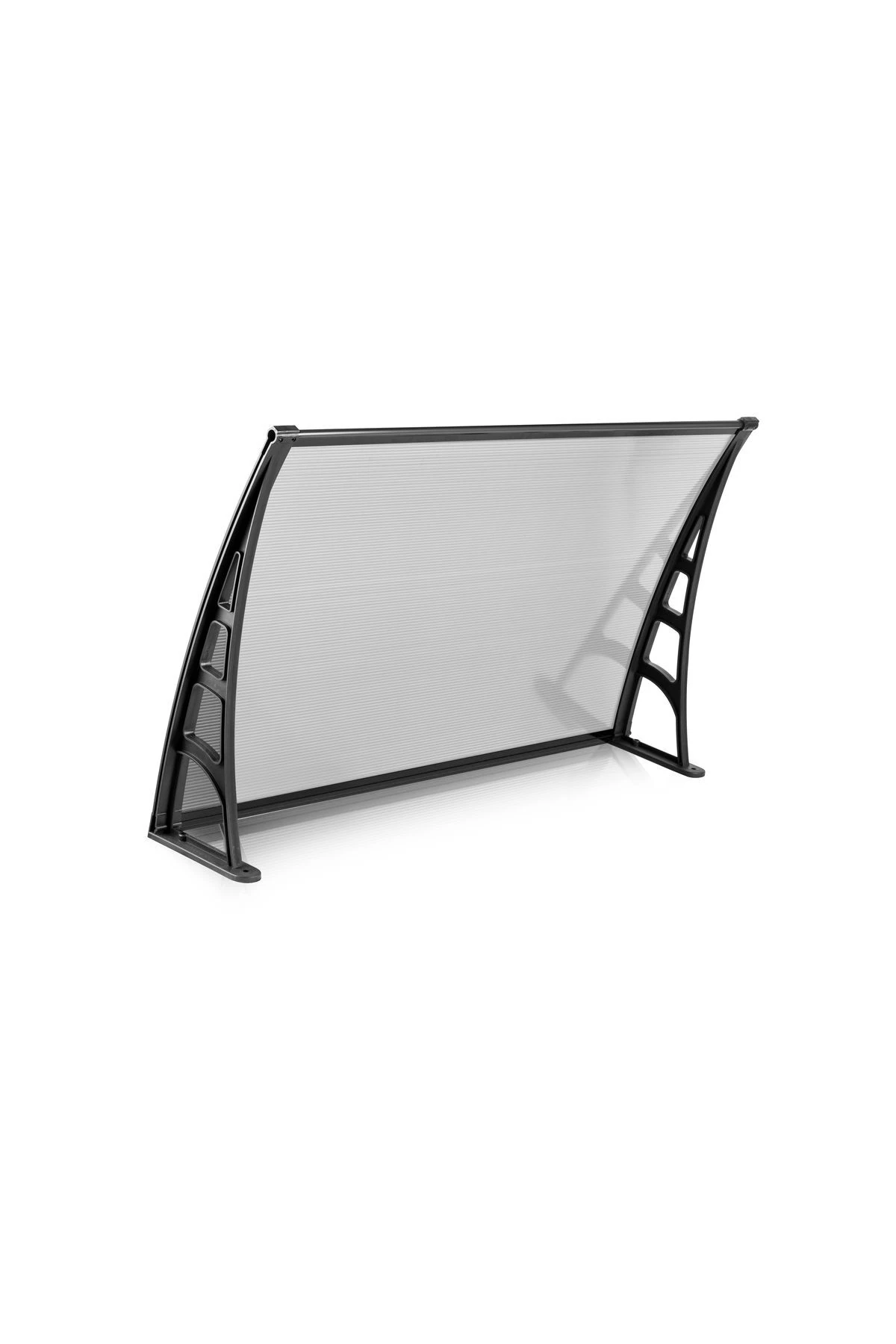 4A - Lotus Kapı Pencere Üstü Pratik Sundurma 70x120 Cm - Şeffaf