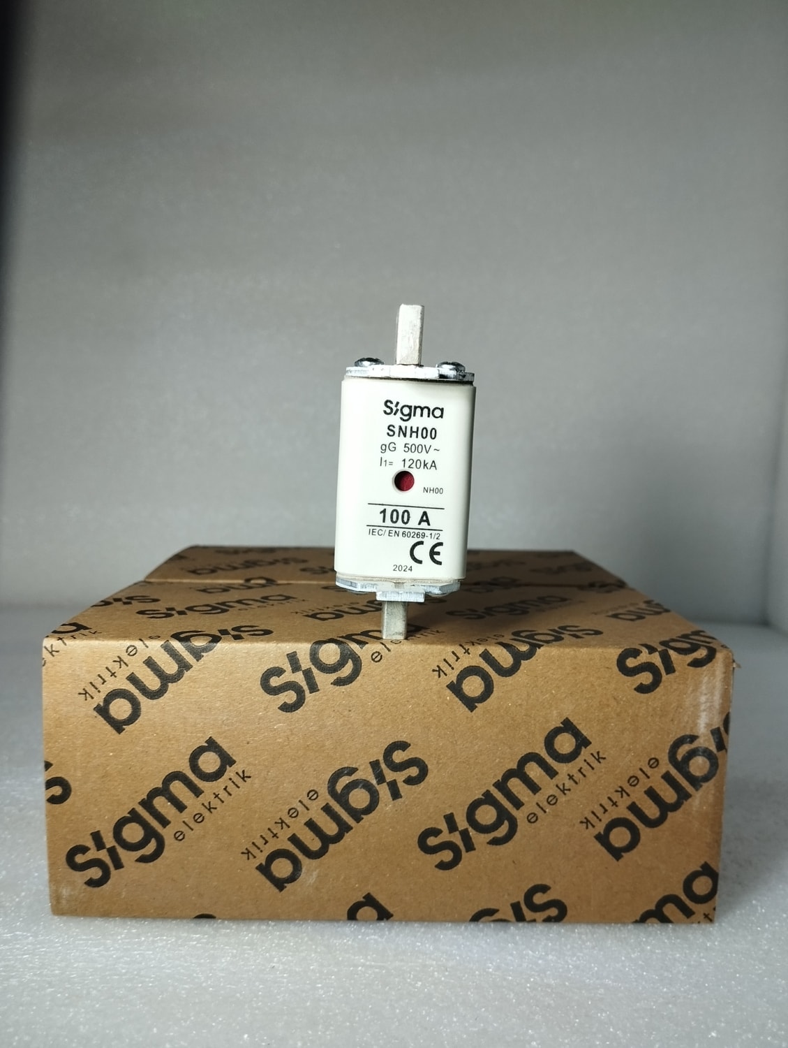 SNH00I0100 Çift Göstergeli Bıçaklı Sigorta 100A 120 Ka