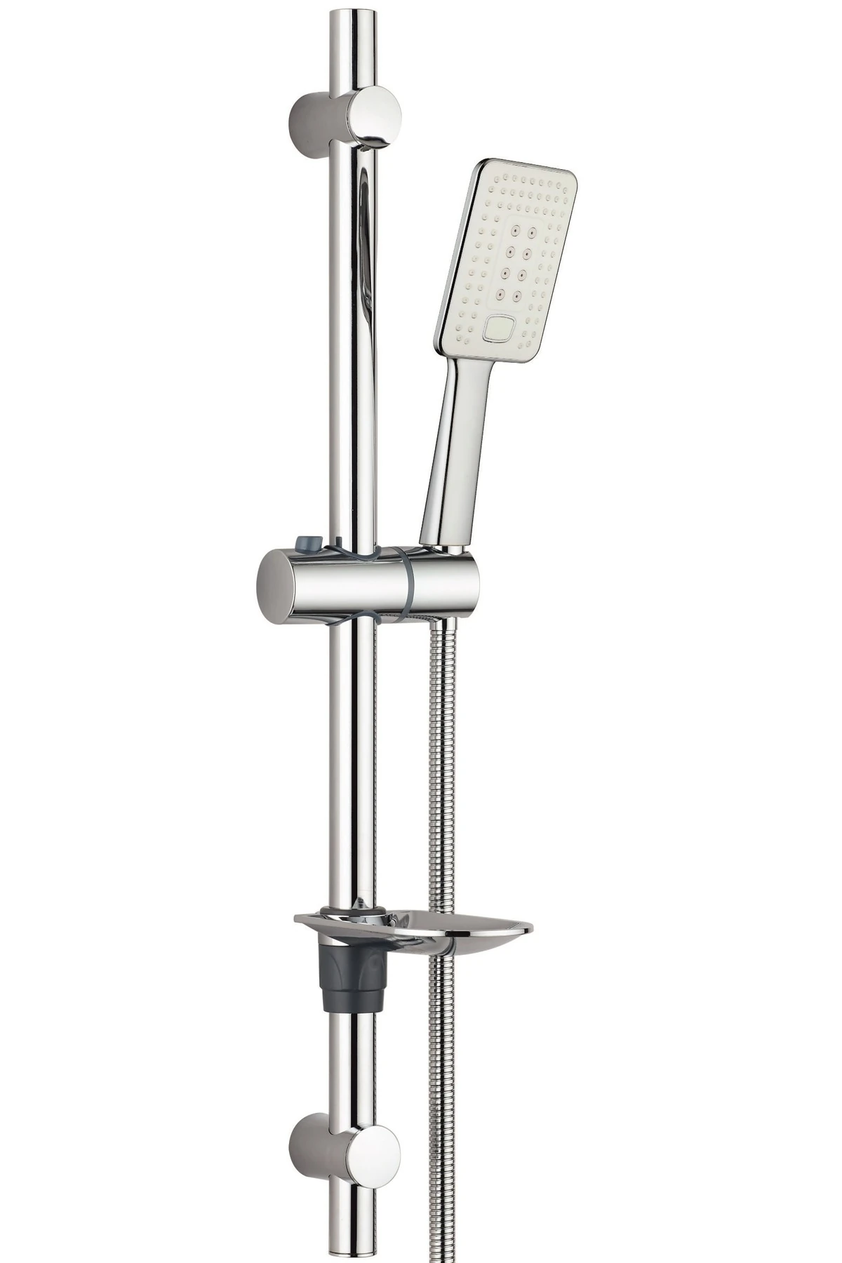 Tiera Banyo Bataryası T-may Çınar Oval Borulu Hareketli Sürgülü Duş Seti Üst Takımı