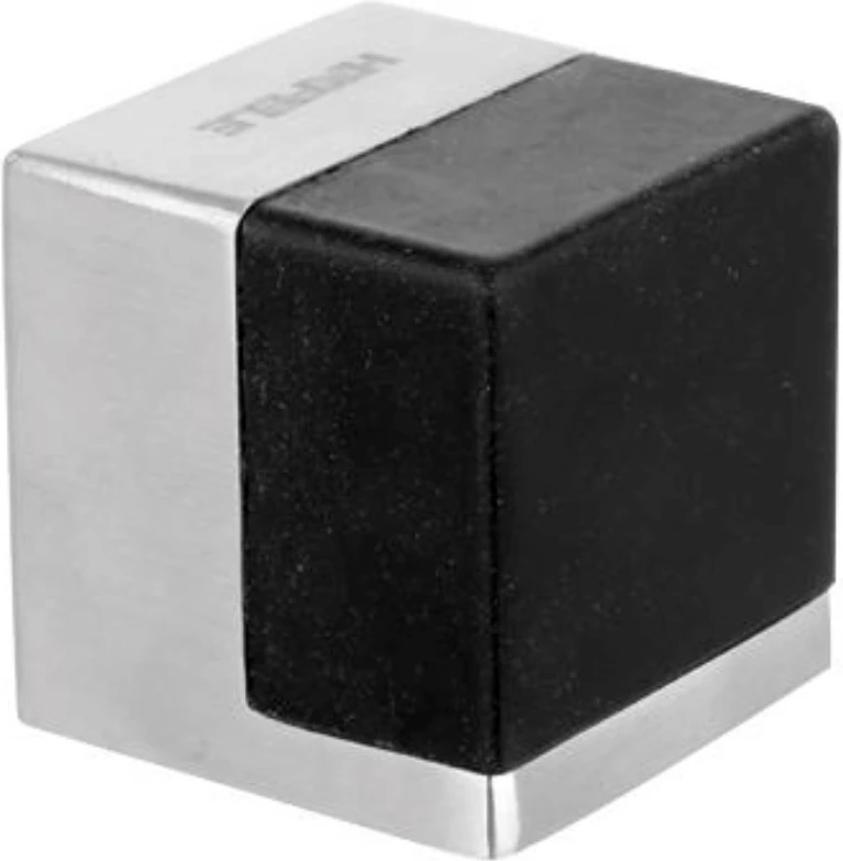 Kapı Stoperi Kare Paslanmaz Çelik Parlak 4'lü