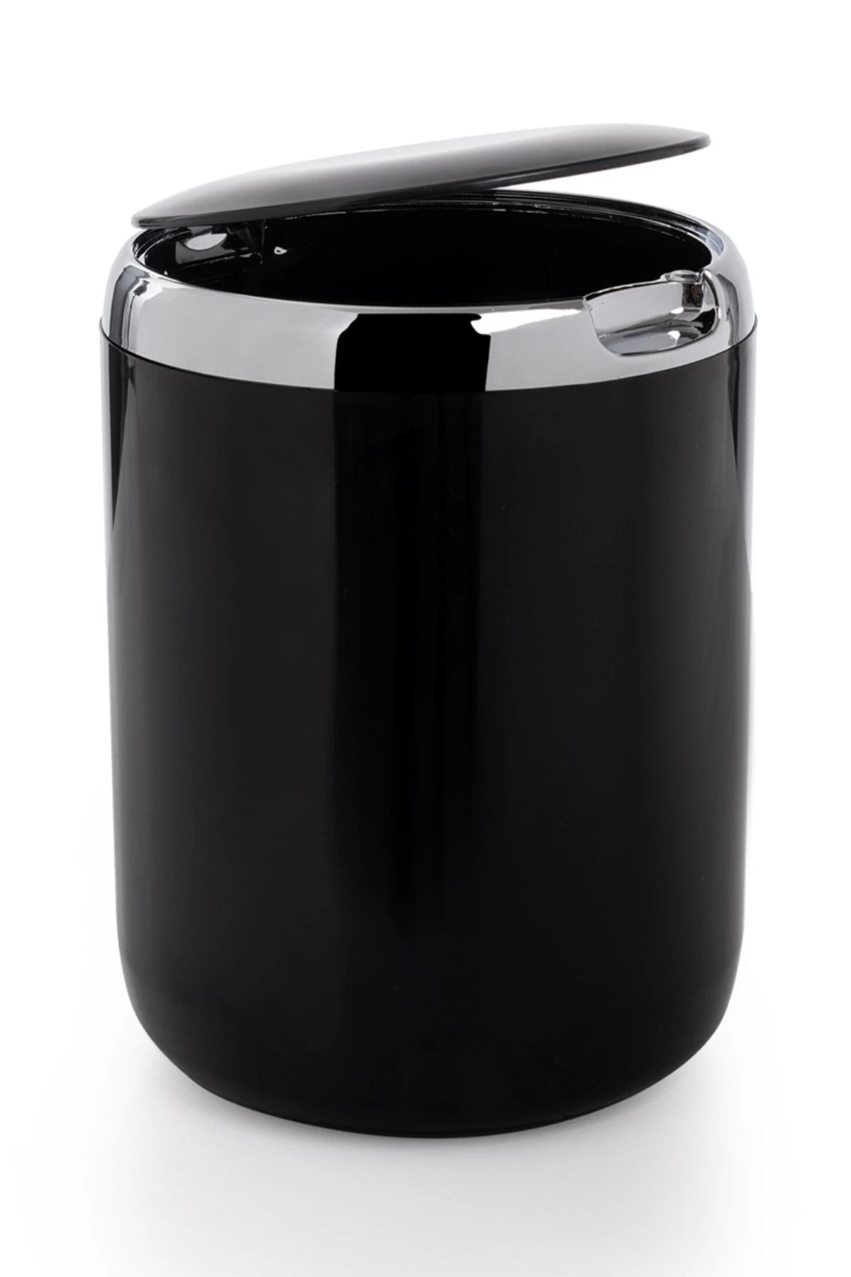 PASİFİK 3 LT ÇÖP KOVASI PLASTİK KAPAKLI SİYAH