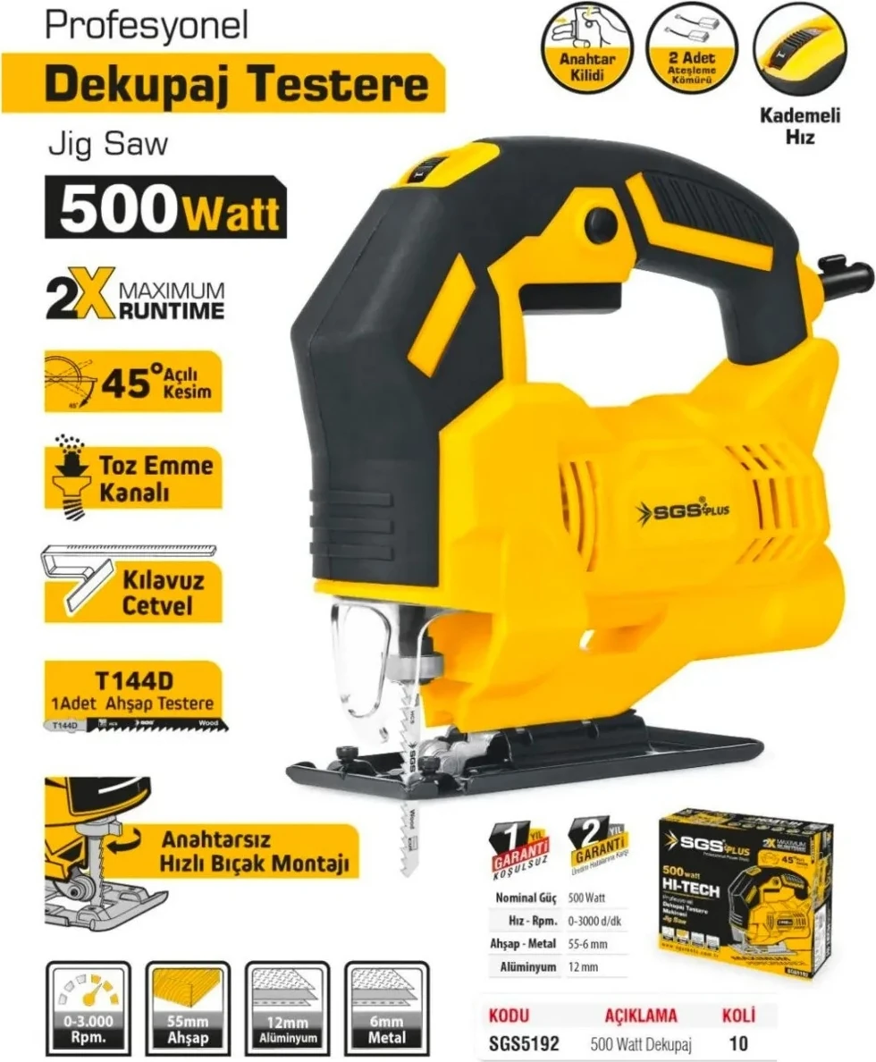 Plus SGS5192 Dekupaj Testere