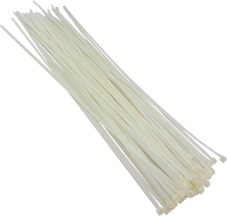 15 cm 2.5 mm Beyaz Kablo Bağı (100LÜ Paket)