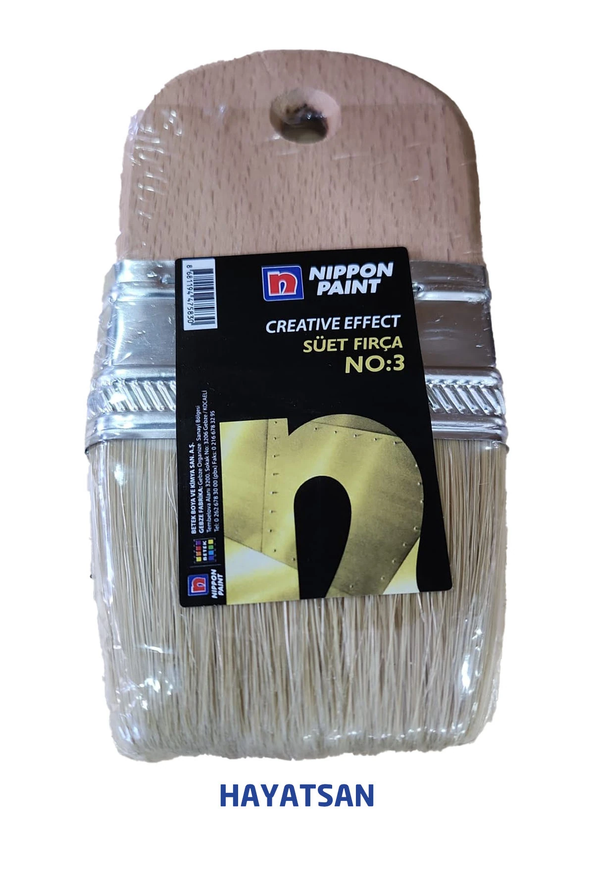 Dekoratif creative effect süet fırça No: 3