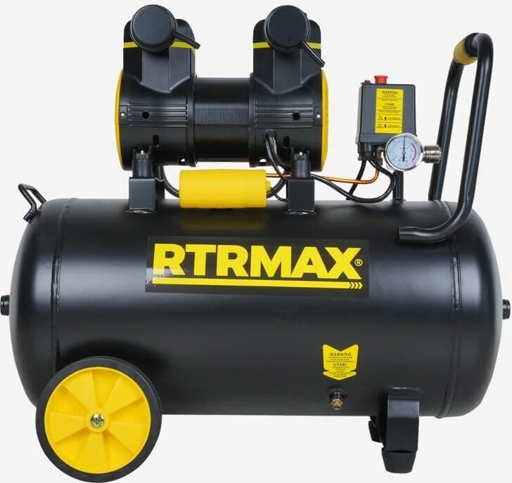 RTM7450 Yüksek Hızlı Yağsız Hava Kompresörü 50 Lt 2.0 Hp 8 Bar