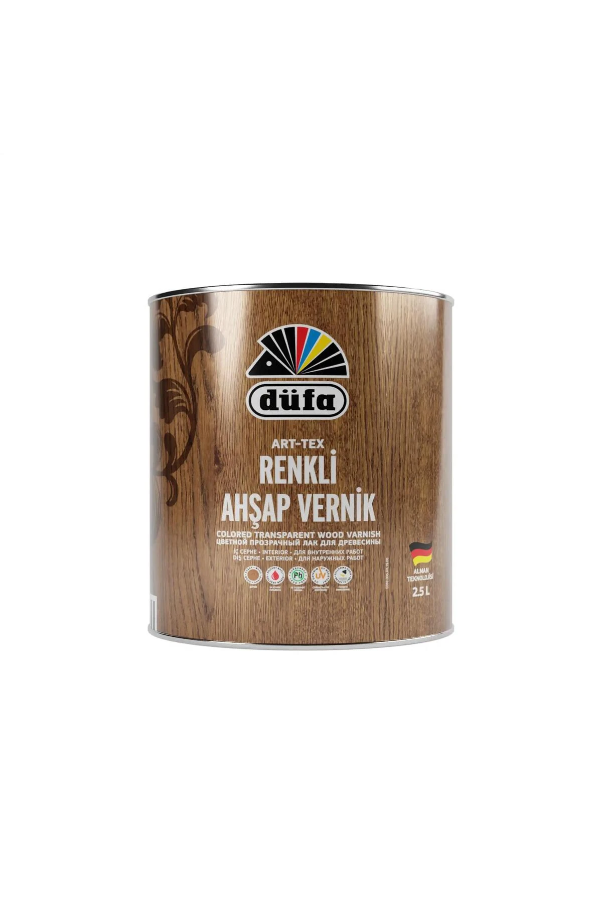 Art-tex Renkli Ahşap Verniği 2975 Tarçın 2.5 L