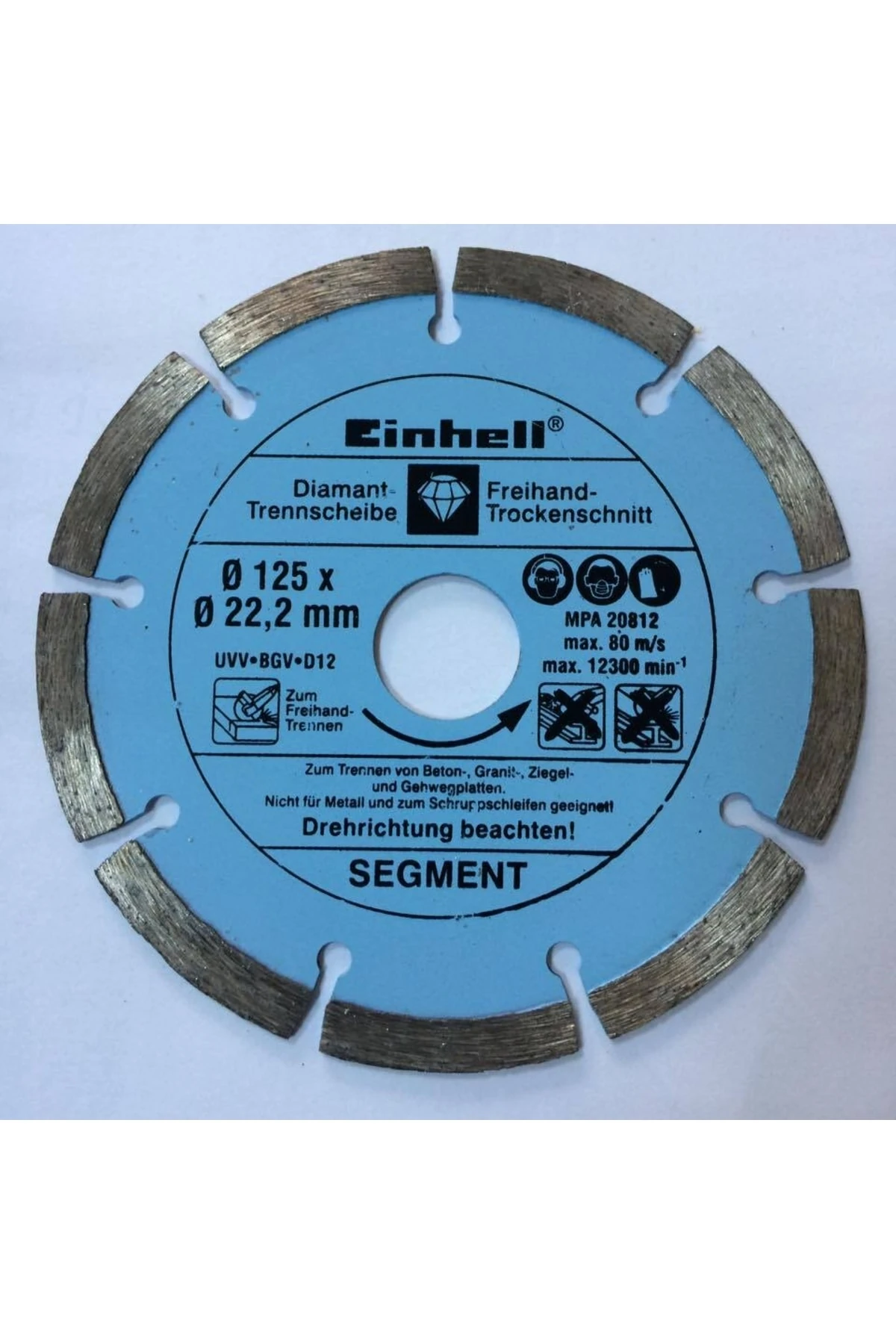 Rdx Pro 125mm Elmas Beton Kesici Testere Seramik Tuğla Granit Kesici