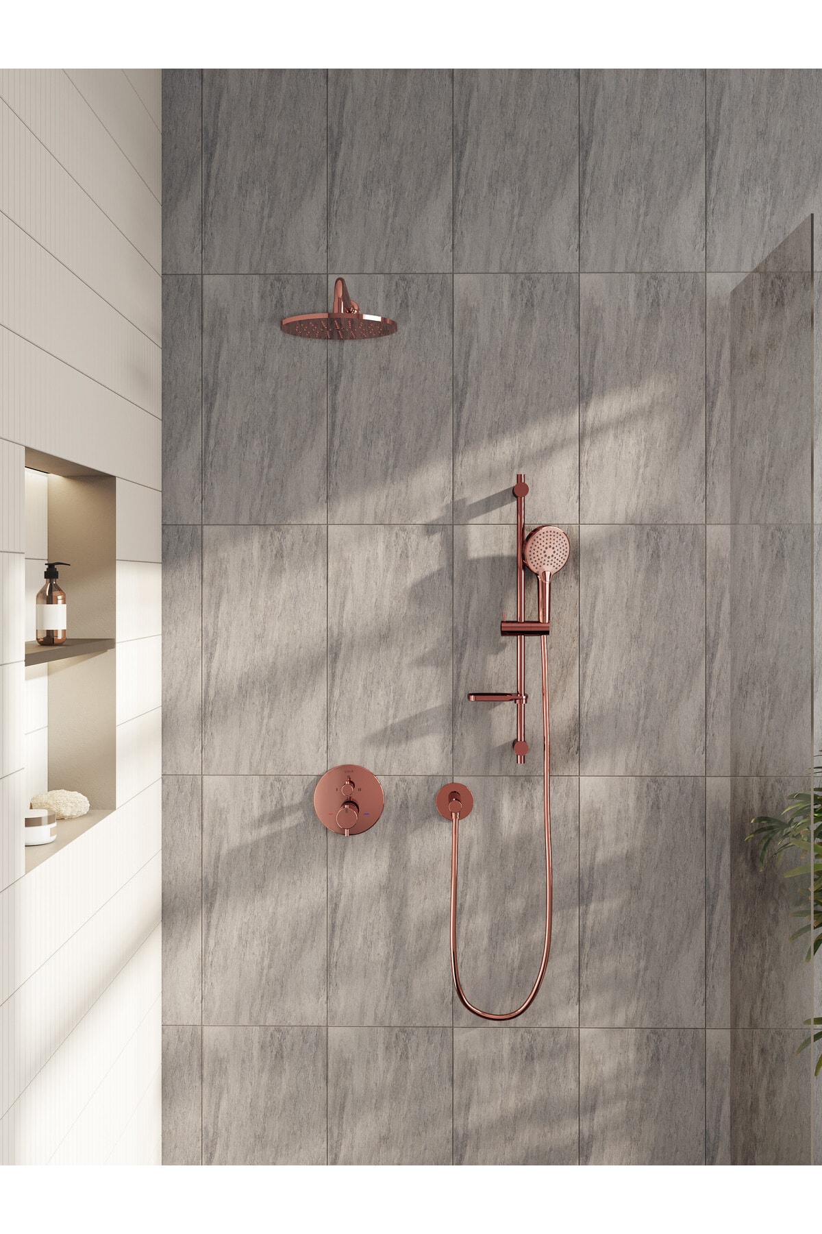 Origin A4262526 Ankastre El Duşu Çıkışı, Bakır