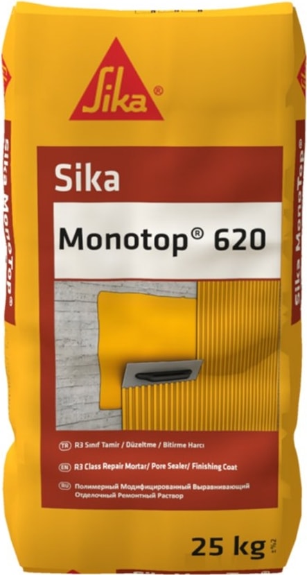 SİKA Monotop 620 / R3 Sınıfı Tamir / Düzeltme / Bitirme Harcı