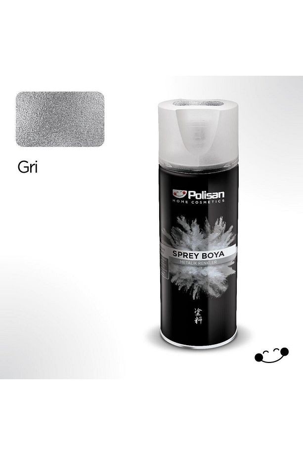 POLİSAN SPREY BOYA METALİK GRİ NO:357