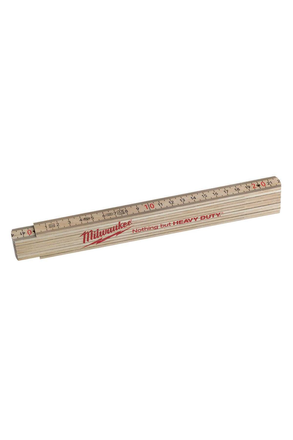 Milwauke Katlanır Ahşap Metre 2mt