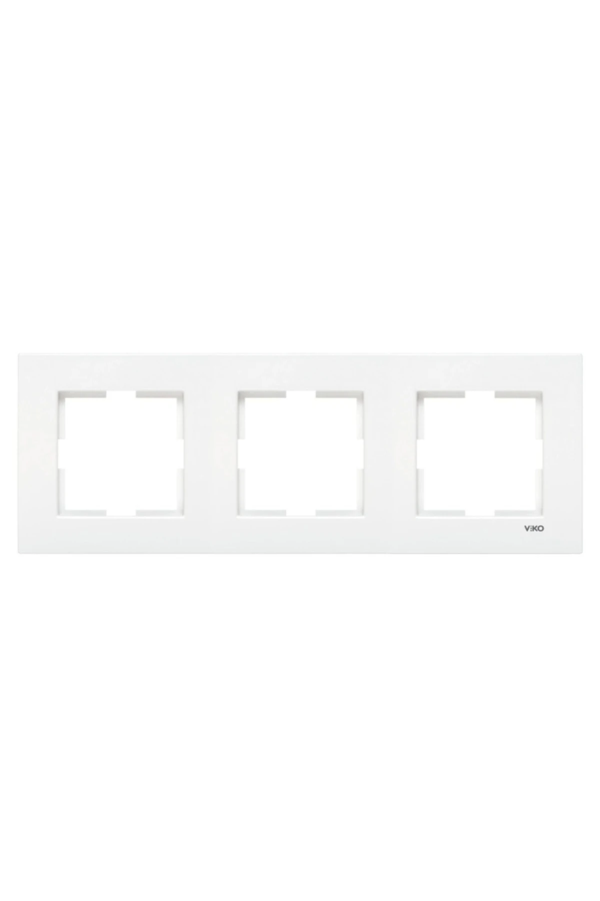 Viko Karre Beyaz Üçlü Çerçeve