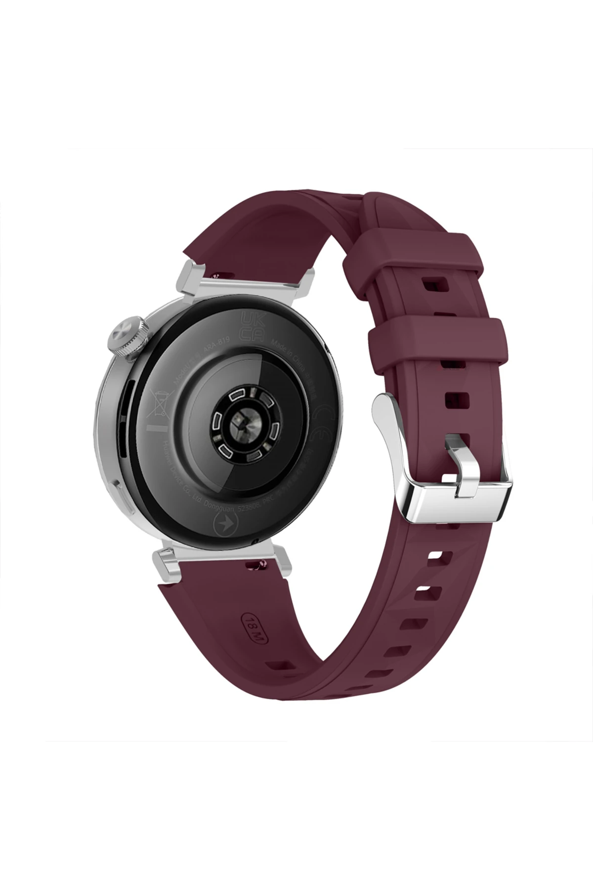 Huawei Watch GT6 41mm İle Uyumlu Prism Metal Tokalı Soft Yumuşak Silikon Kordon