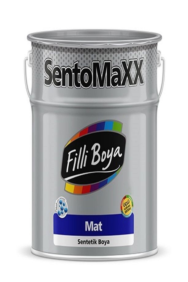 Mat Sentetik Siyah Boya 2,5lt