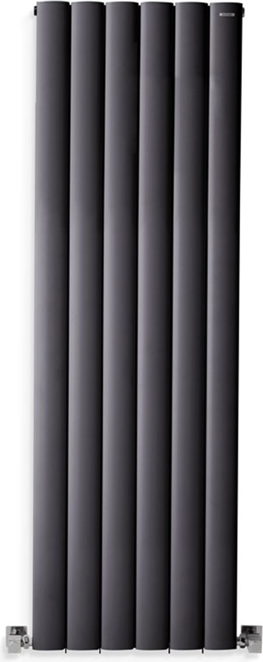 1400X475mm Lilac Dikey Antrasit Alüminyum Radyatör