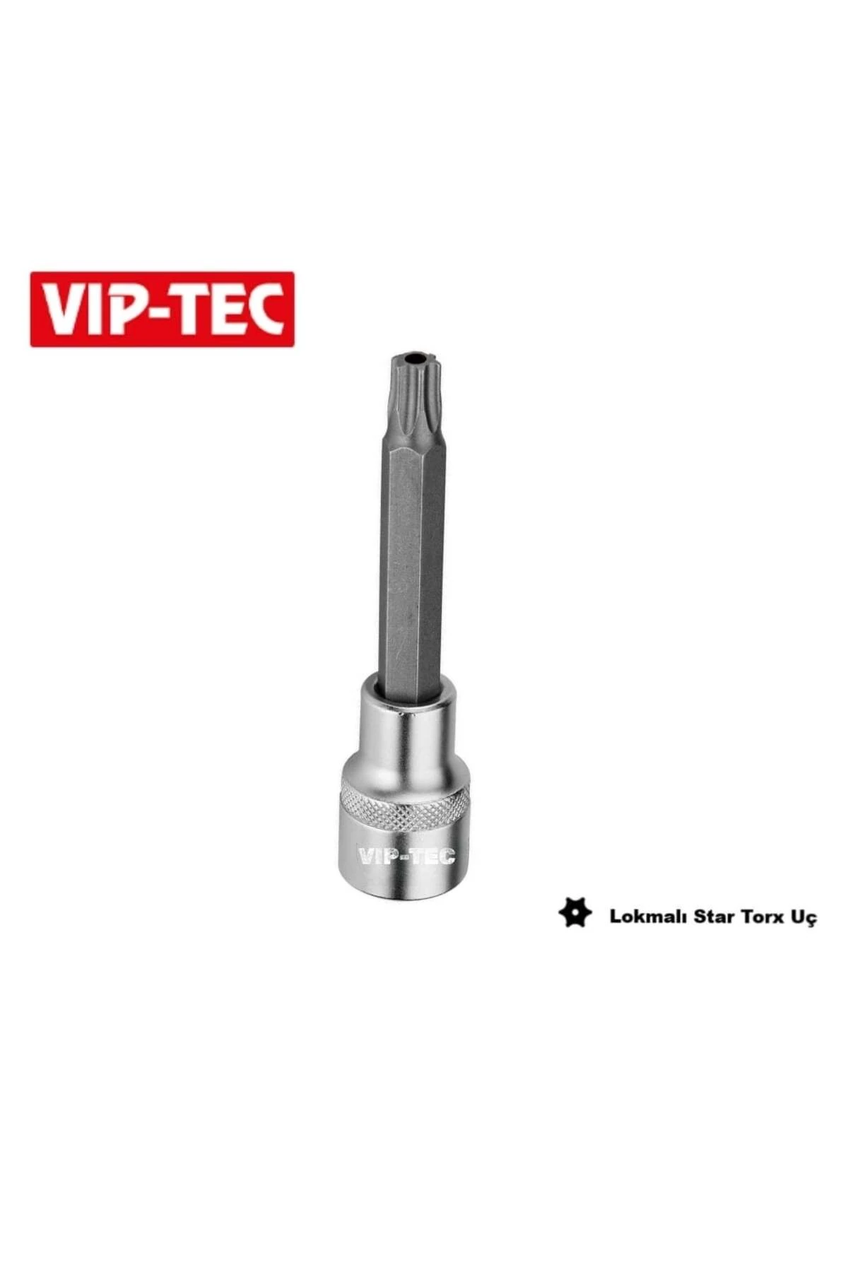 1/2 T30 Lokmalı Torx Uç Delikli Uzun