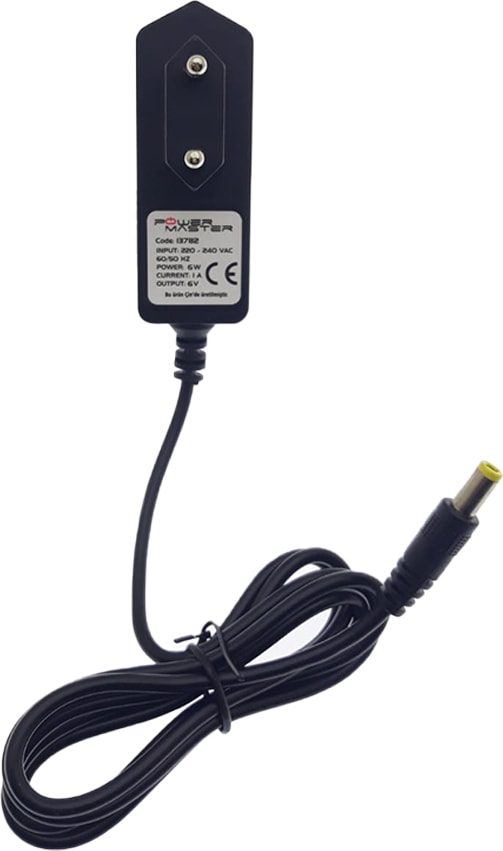 6V 1AH Adaptör Plastik Kasa