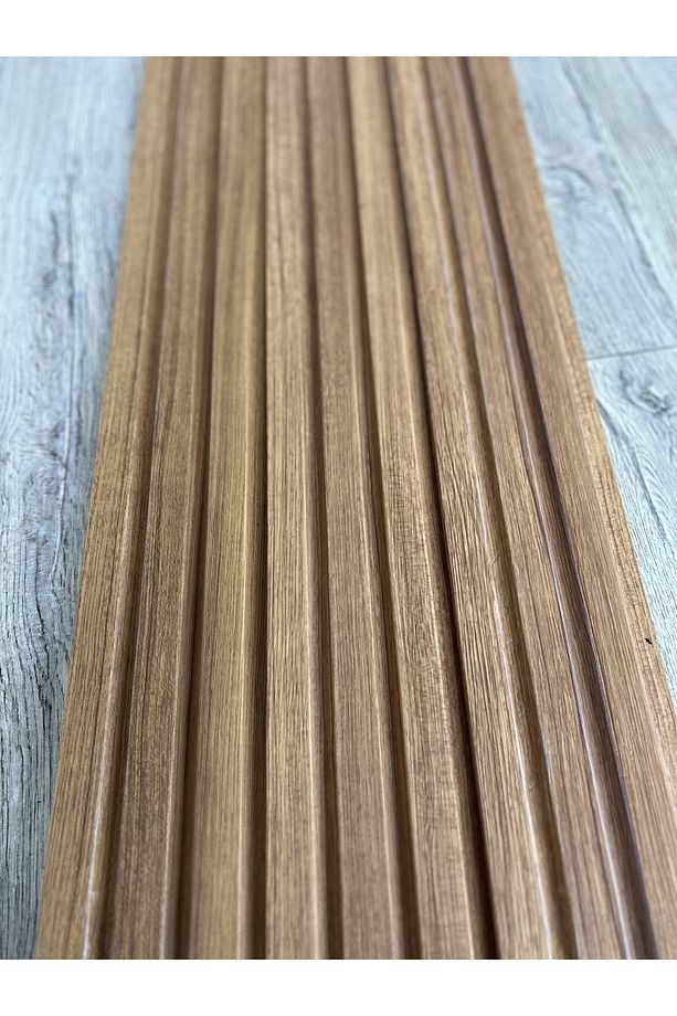 Dupa Duvar Panelleri Dekoratif Pvc Kaplama 4 Adet Lb-3771 Teak 248