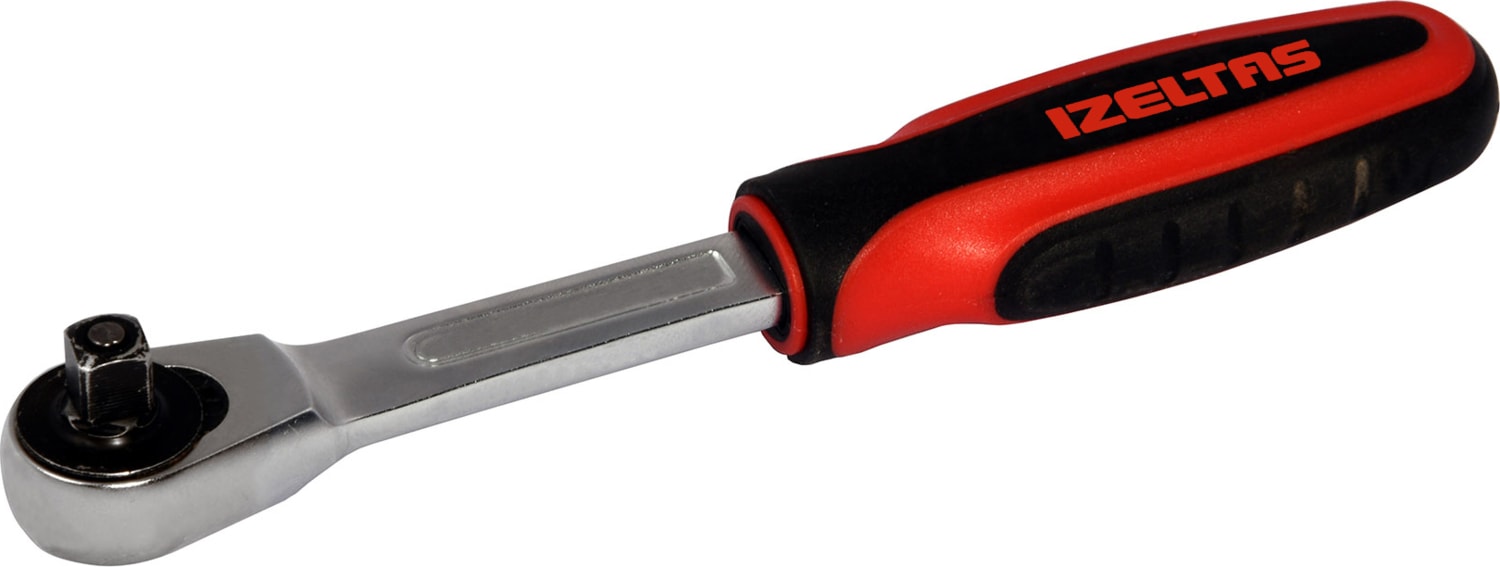 Izeltaş 1507 06 2140 1/4'' Cırcır Kolu (Plastik Saplı)