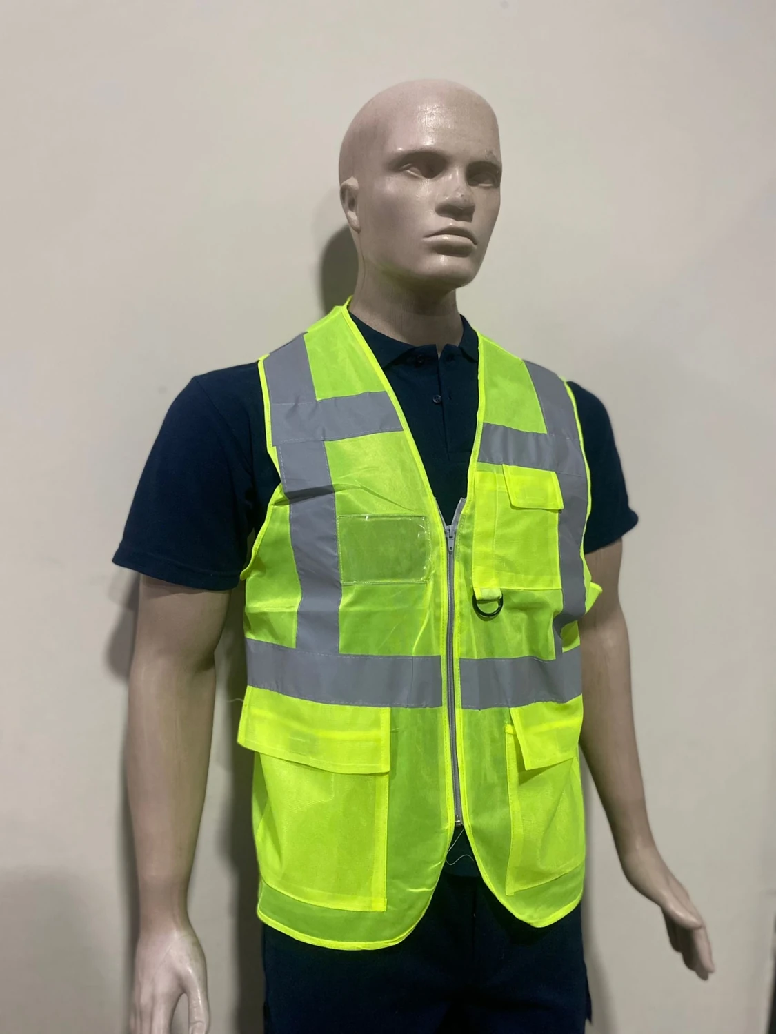 Ahi Mühendis Tip Reflektörlü Yelek -Sarı