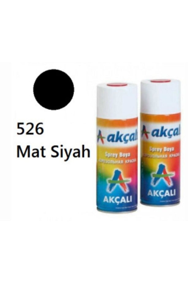 Permolit Mat Siyah 526 Sprey Boya
