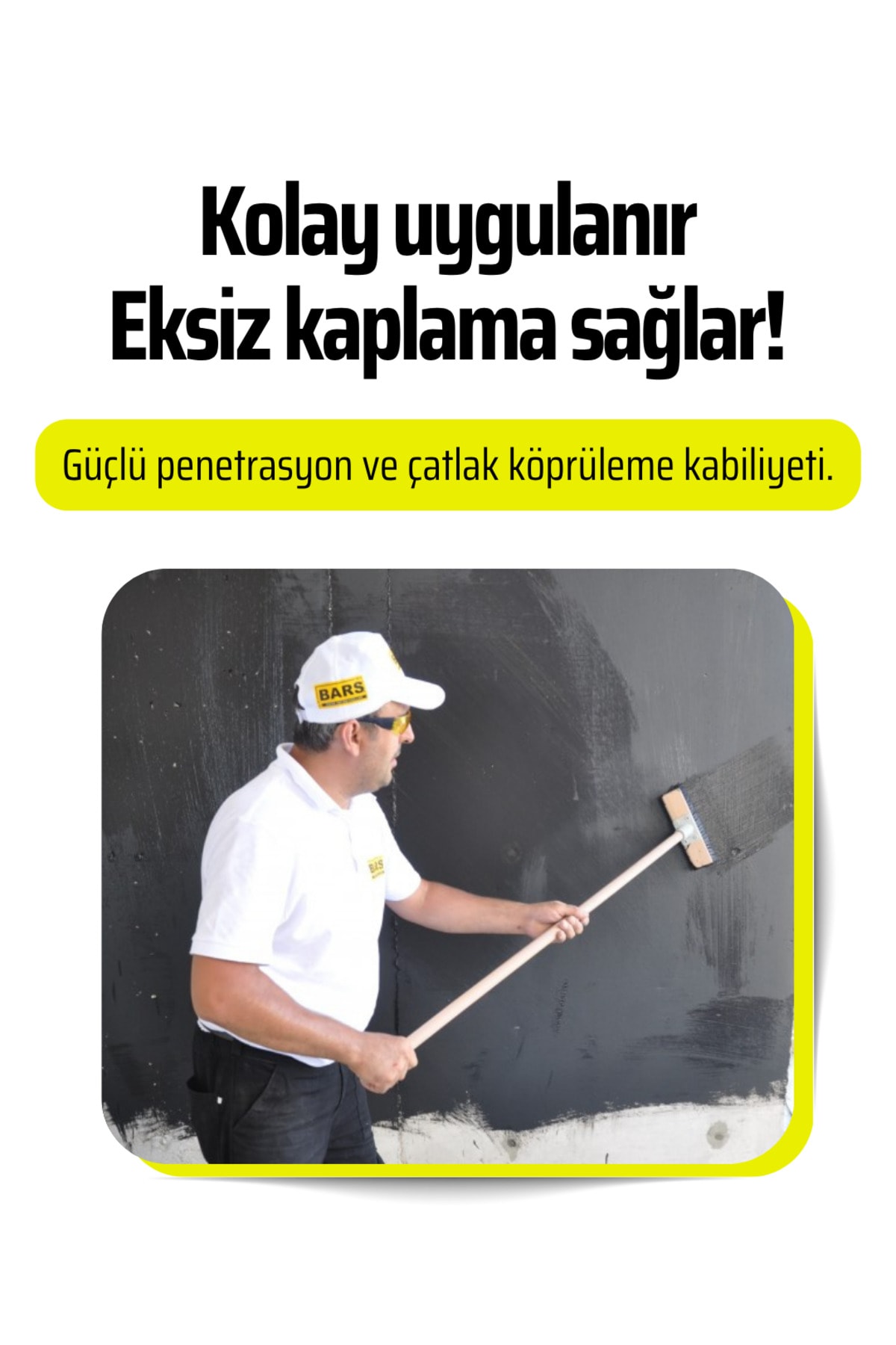 Yüksek Performanslı Bitüm, Çift Bileşenli, Kauçuk Su Yalıtım Harcı, PROBITUM 2K 140, 30 kg