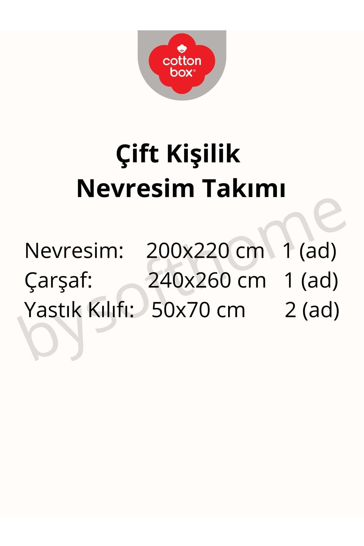 Elegant Stripe Beyaz Çift Kişilik Pamuk Saten Nevresim Takımı