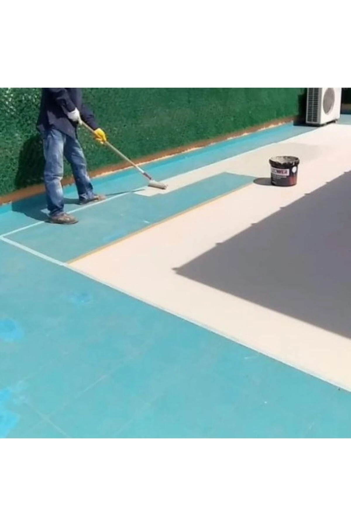 M1 Güçlü Elastomerik Su Yalıtım Kaplaması- Yeşil- 10 Kg