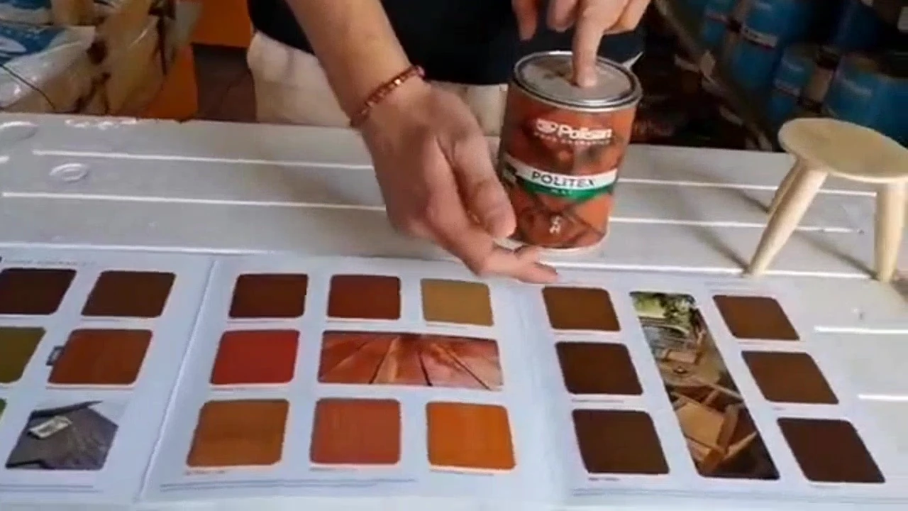 Politex Mat Dekoratif Vernik - Teak