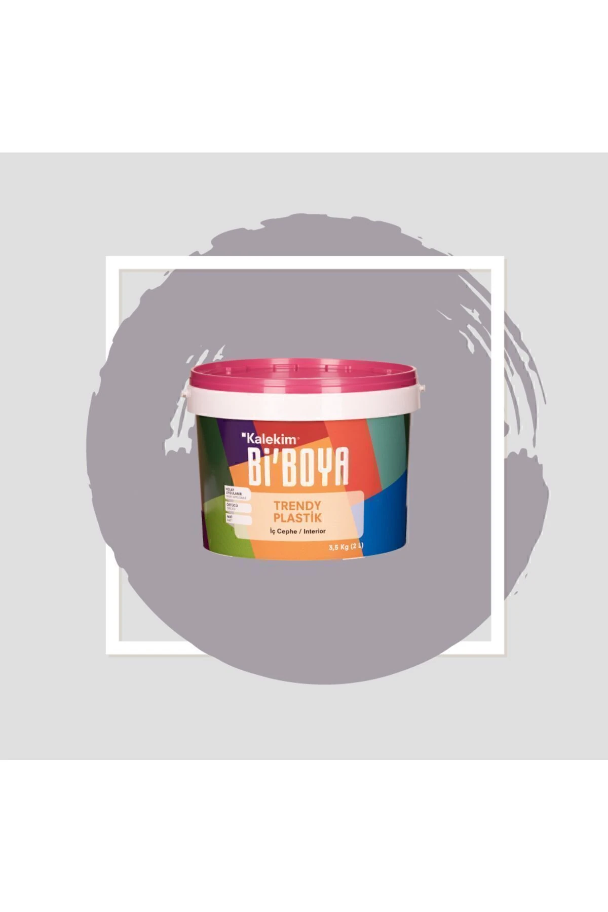 Ekonomik Mat Iç Cephe Boyası 3,5 Kg Lotus