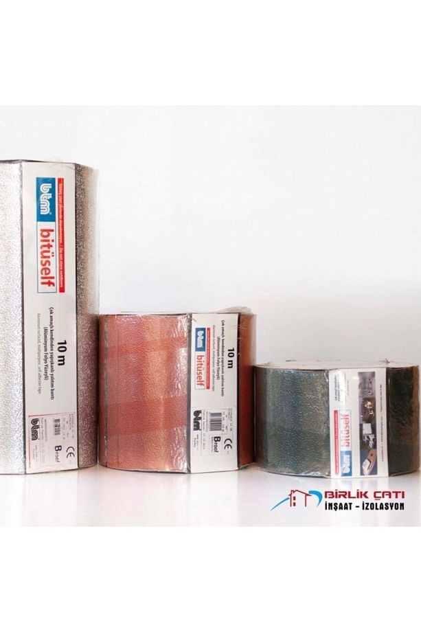 Bitüself 10 Cm Kırmızı Su Yalıtım Bandı