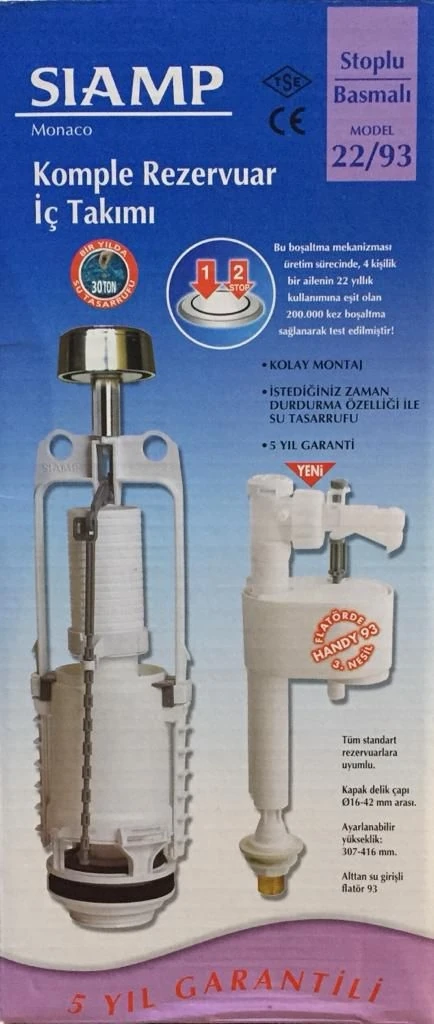 İç Takım  22/93 Basmalı Stoplu