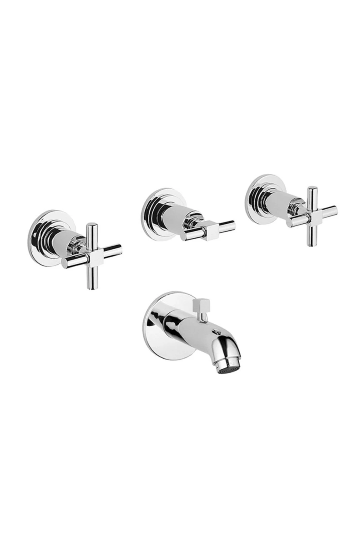 Juno Ankastre Banyo Bataryası ( El Duşu Çıkışlı )(sıva Üstü & Sıva Altı Parçası Dahildir) - A40855