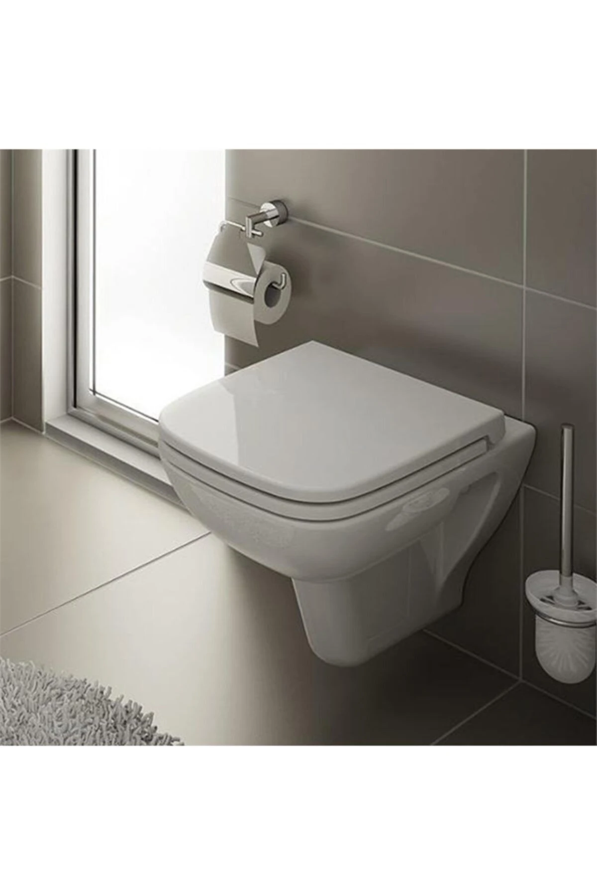 S 20 Asma Klozet Rimex (kanalsız Yeni Sistem) 7507l003-0850+ Soft Pp Kapak Kolay Sök Tak