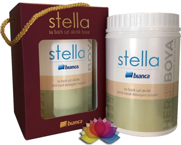 BİANCA  Stella Boya Akrilik Su Bazlı 1 Lt