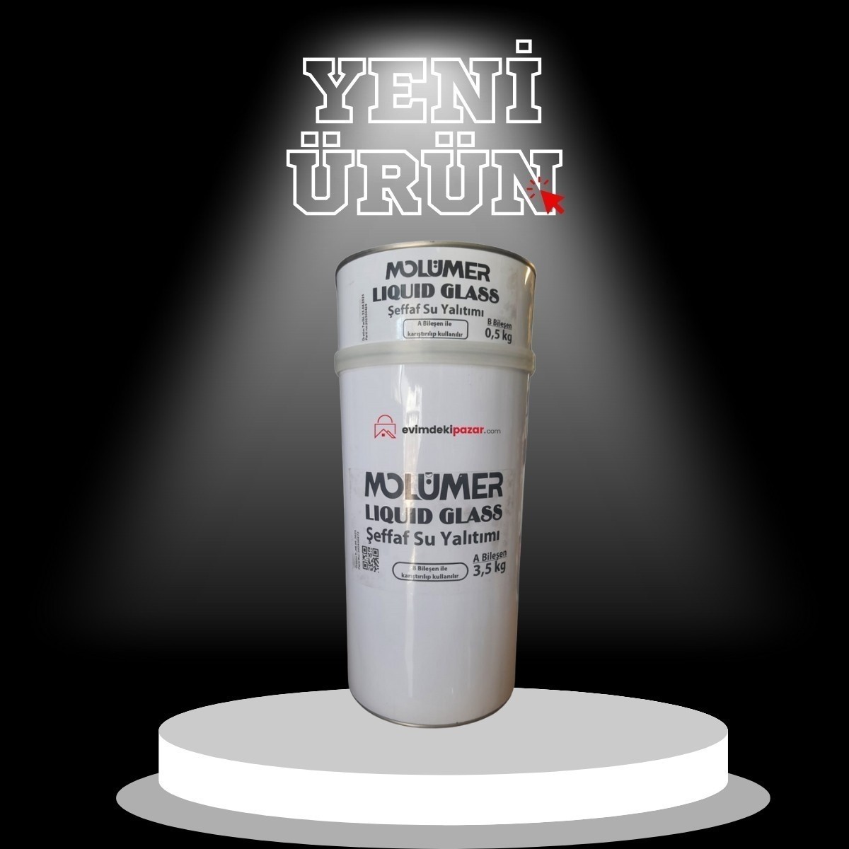Sıvı Cam Liquid Glass 4 kg